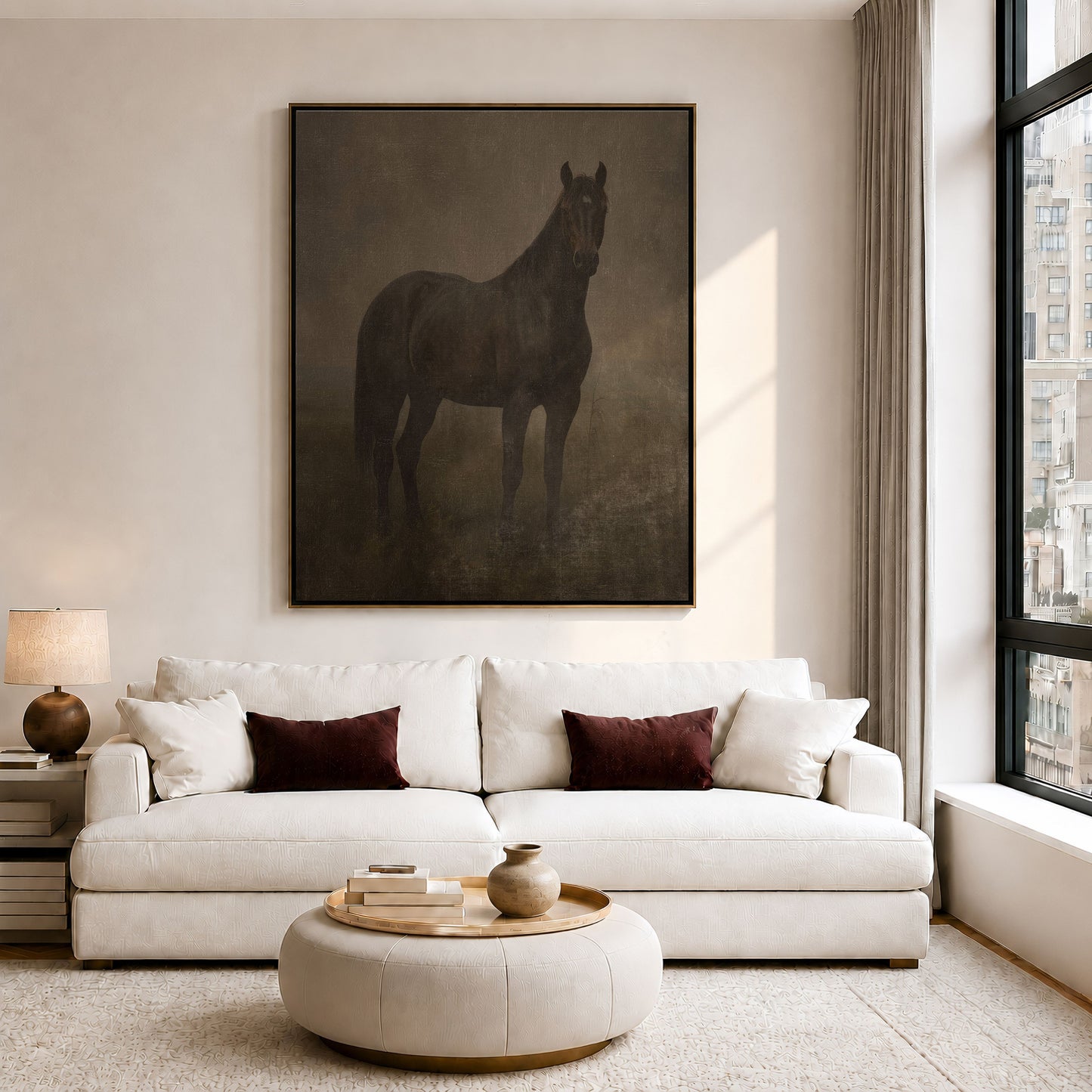 Nocturne Framed Canvas