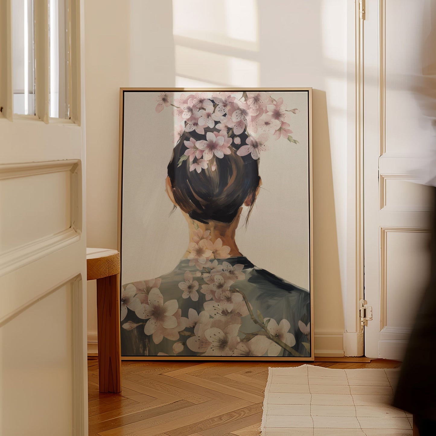 Hanami Framed Canvas