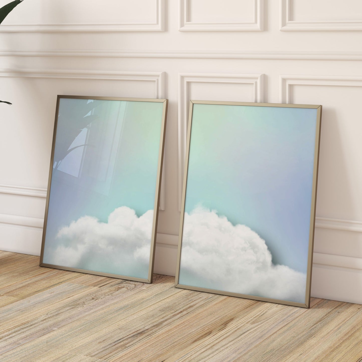Above The Clouds Duo - Aura Blue - AureousHome