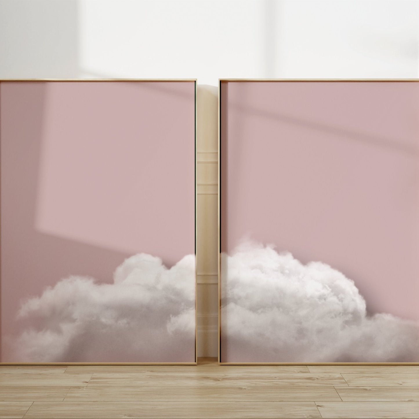 Above The Clouds Duo - Blush - AureousHome