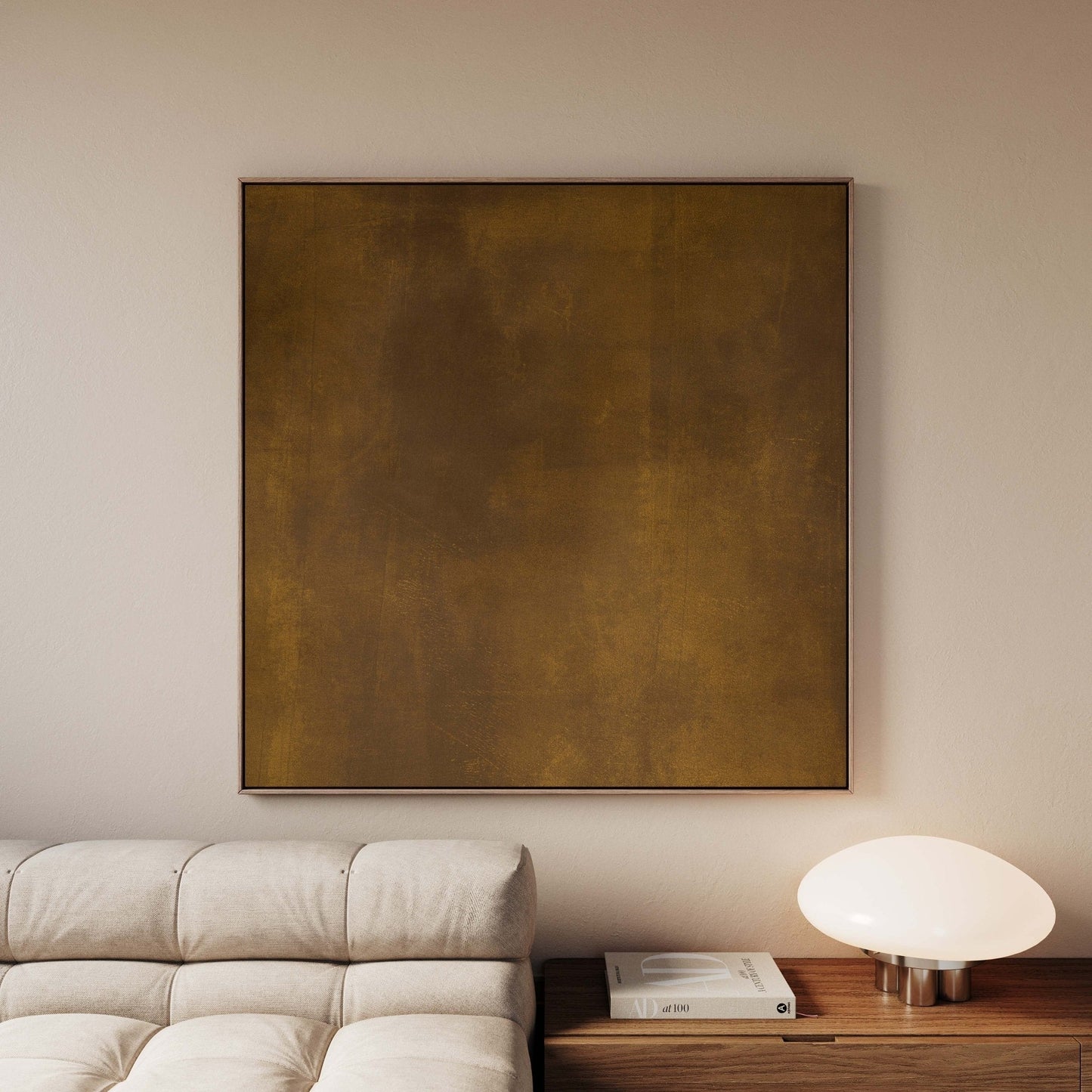 Aurelian Square Framed Canvas - AureousHome