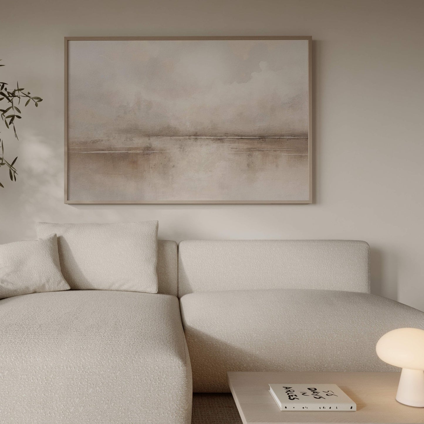 Aurora Framed Canvas - Horizontal - AureousHome