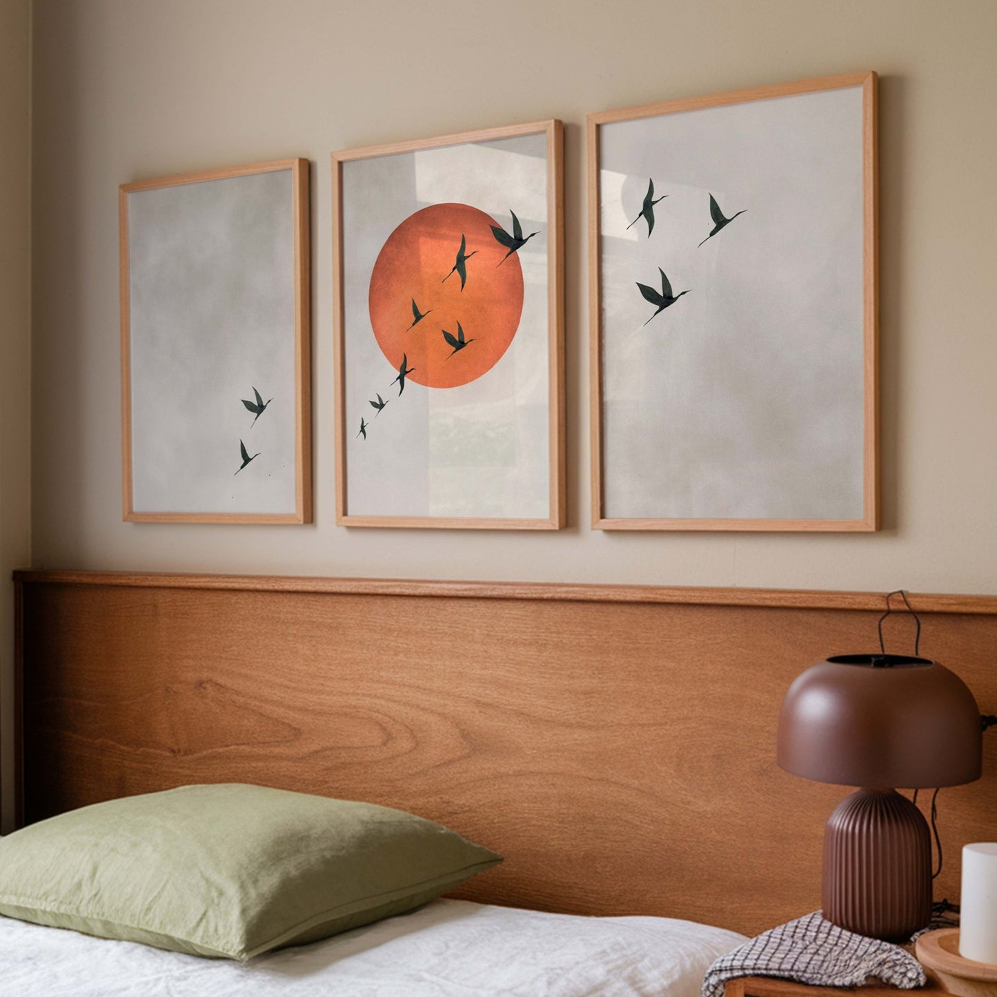 Cyrus Trio - Burnt Orange - AureousHome