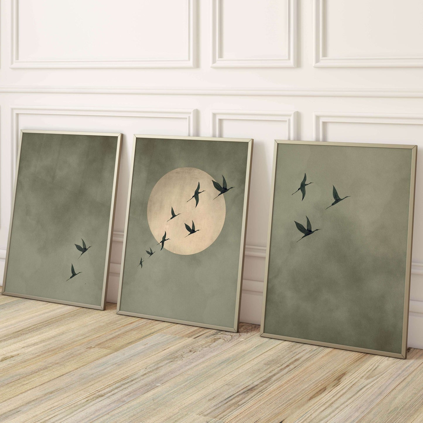 Cyrus Trio - Olive - AureousHome