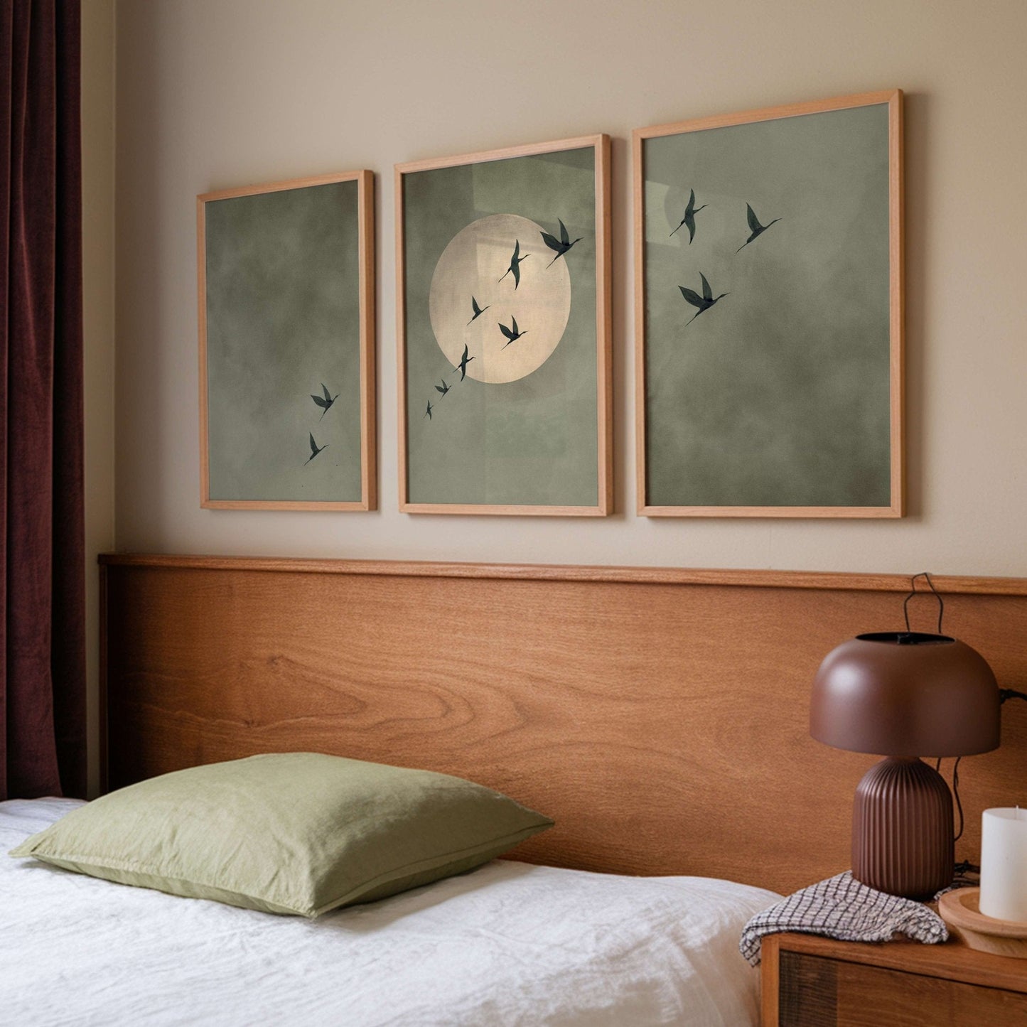 Cyrus Trio - Olive - AureousHome