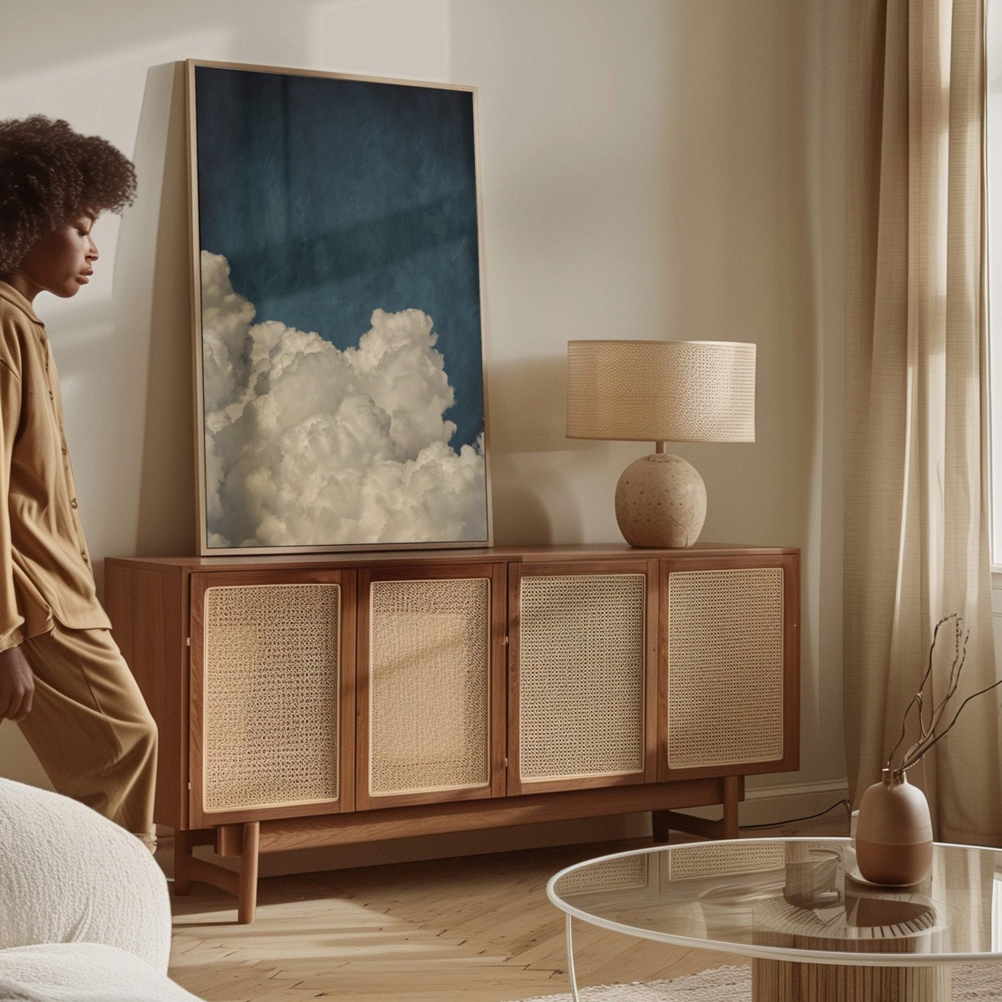 Dream On Cloud - Vintage Blue