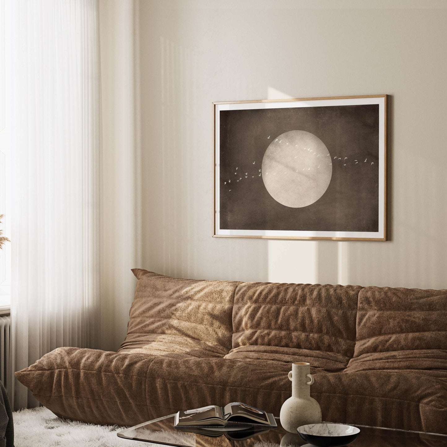 Full Moon - Brown / Horizontal