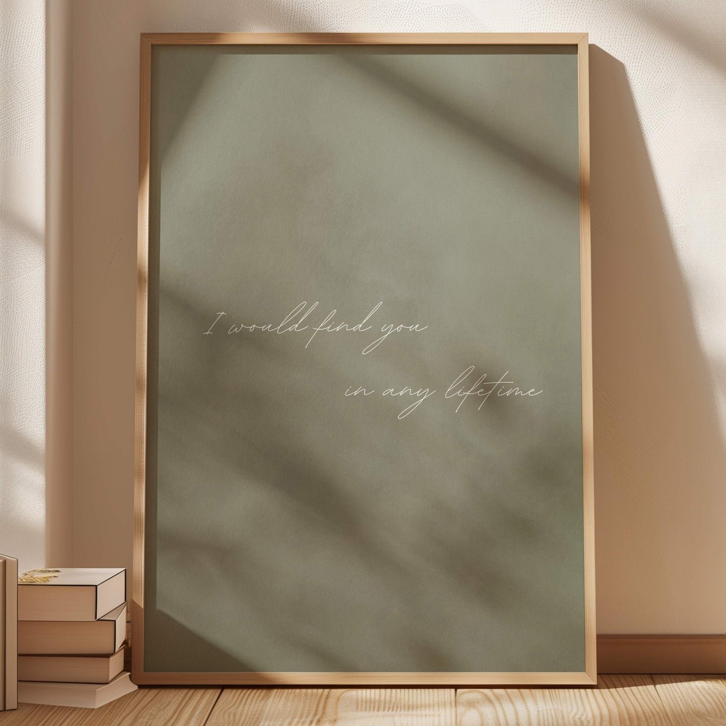I Would Find you in Any Lifetime - Olive - AureousHome