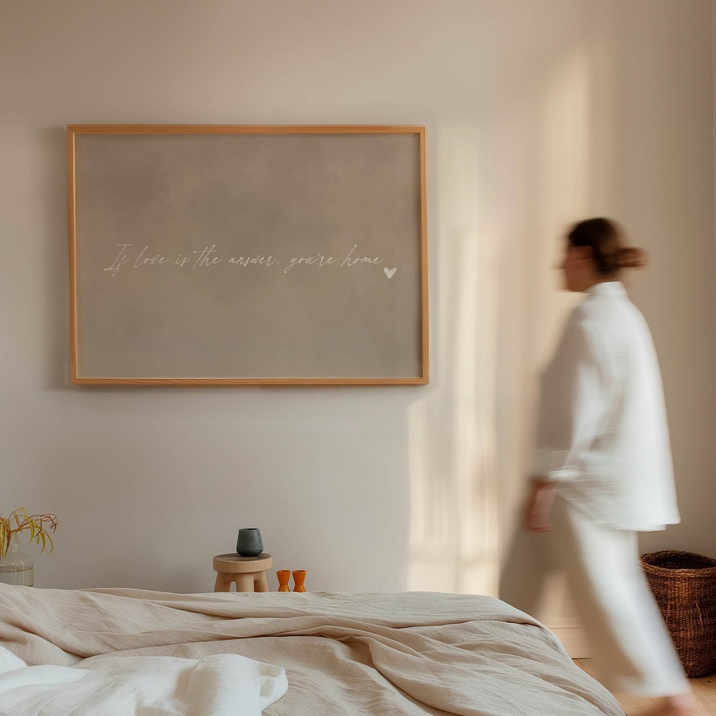 If Love is the Answer, You're Home - Horizontal / Neutral