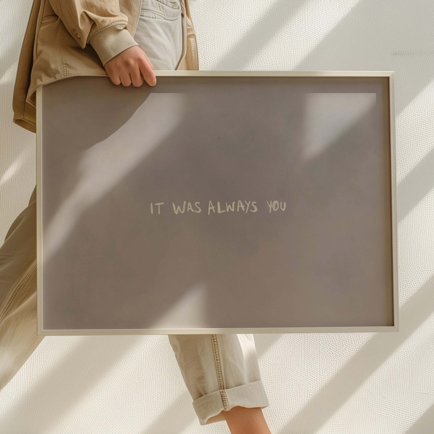 It Was Always You - Horizontal / Neutral - AureousHome
