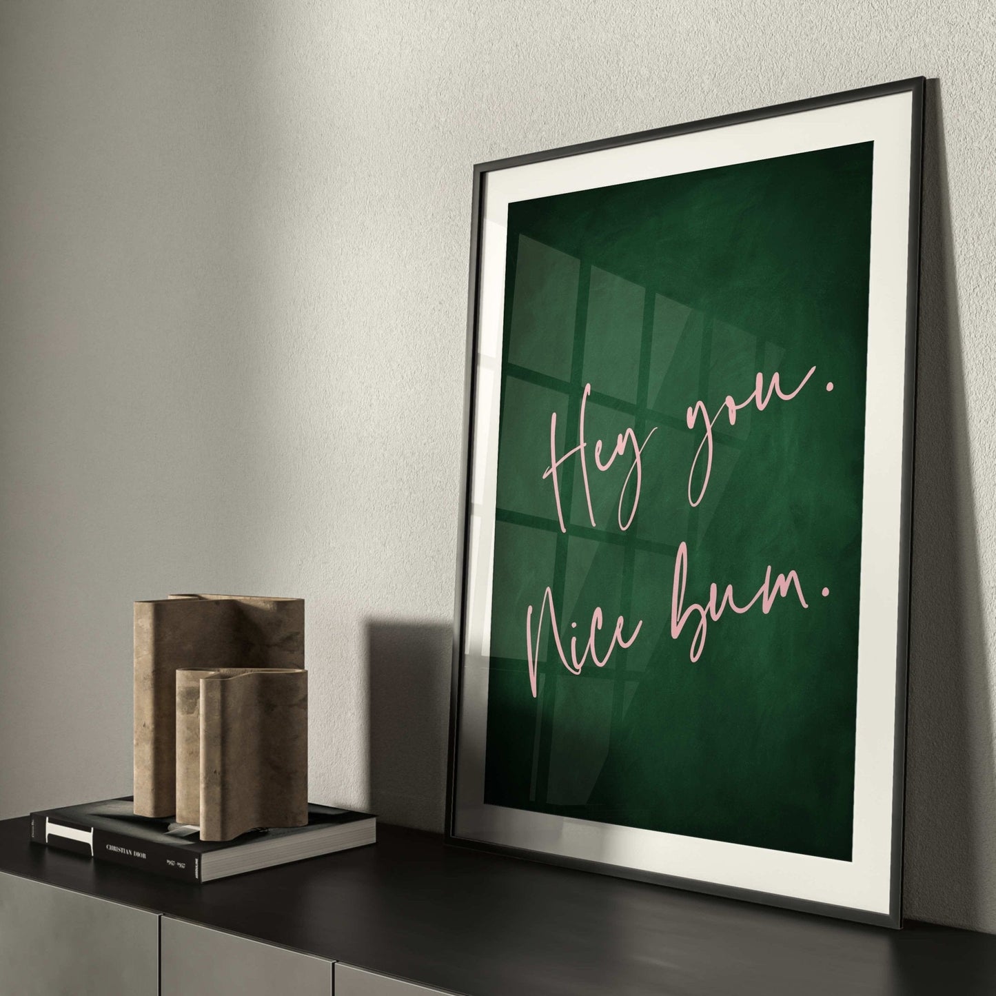 Nice Bum - Emerald / Pink