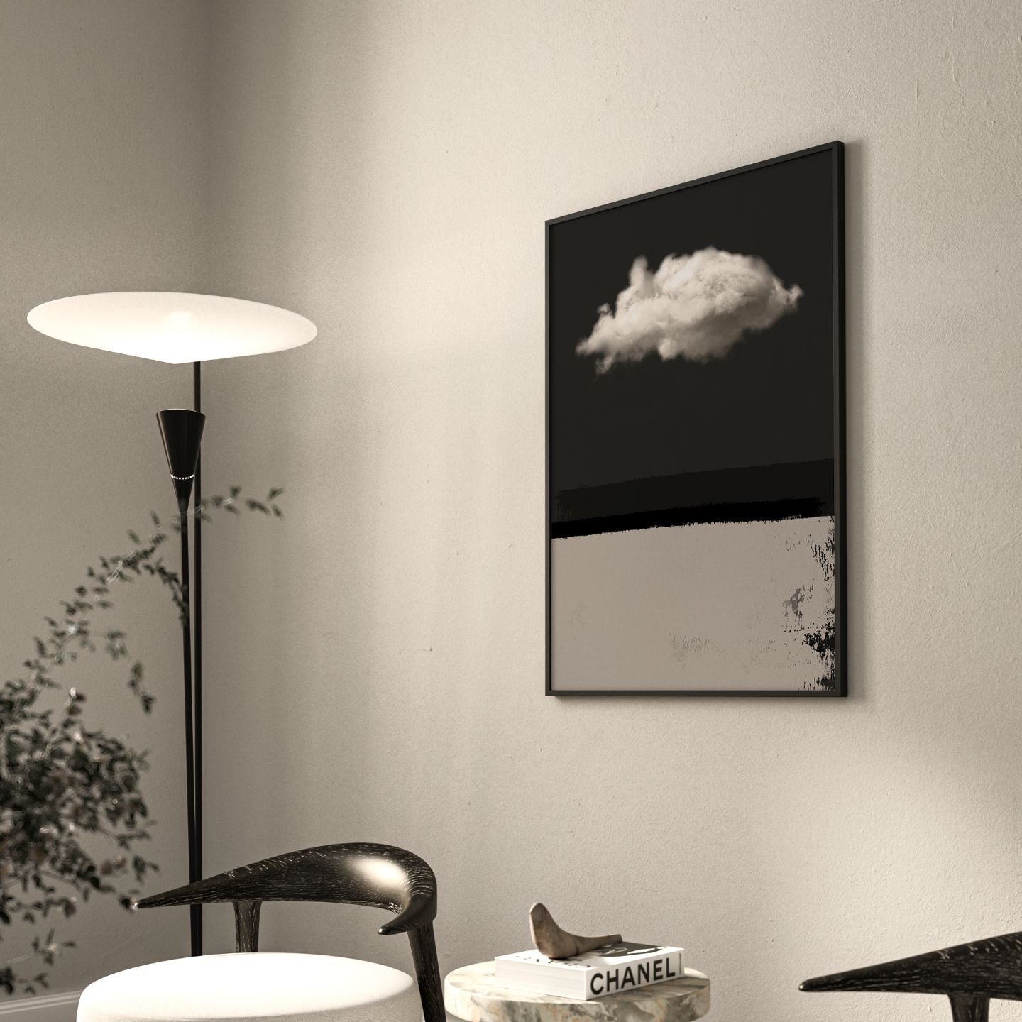 Nuage Cloud - Black / Beige