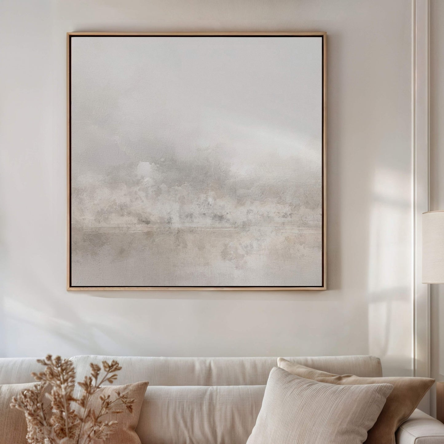 Paradis Square Framed Canvas Duo - AureousHome