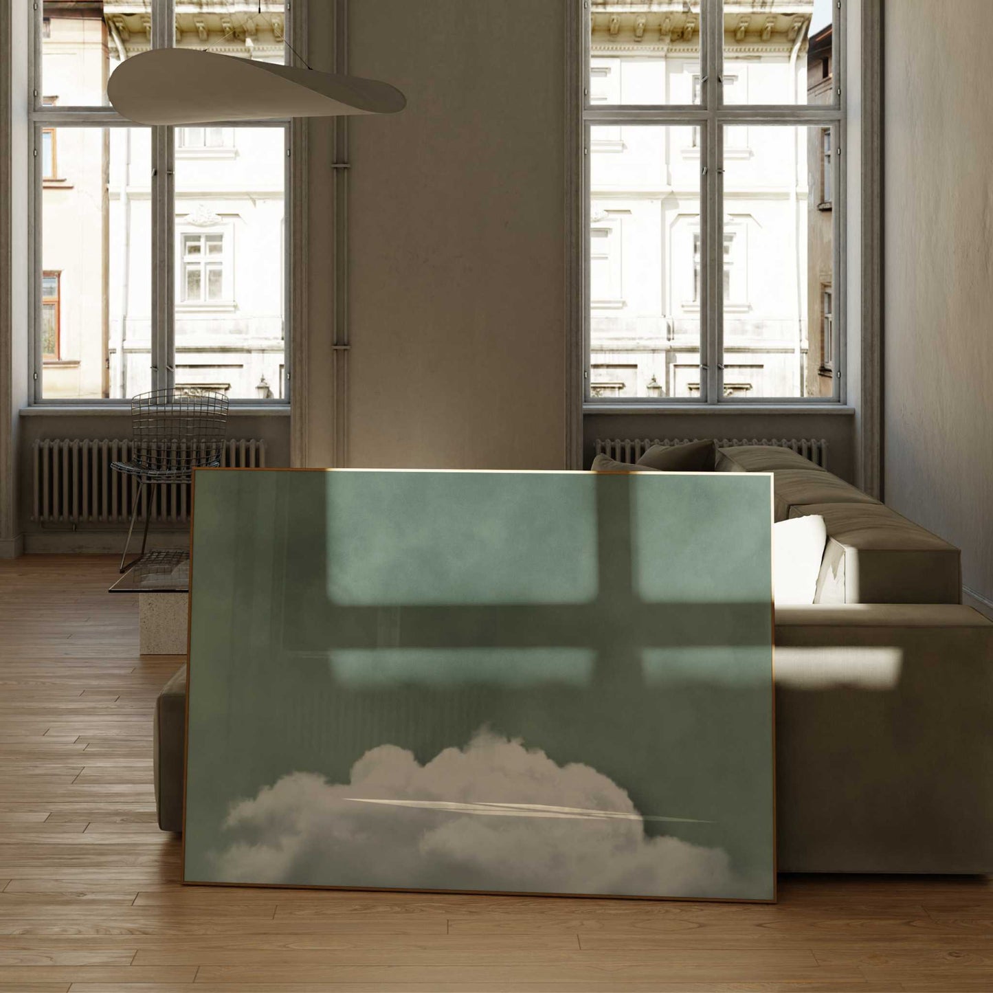 Transcendence - Sage Green / Horizontal