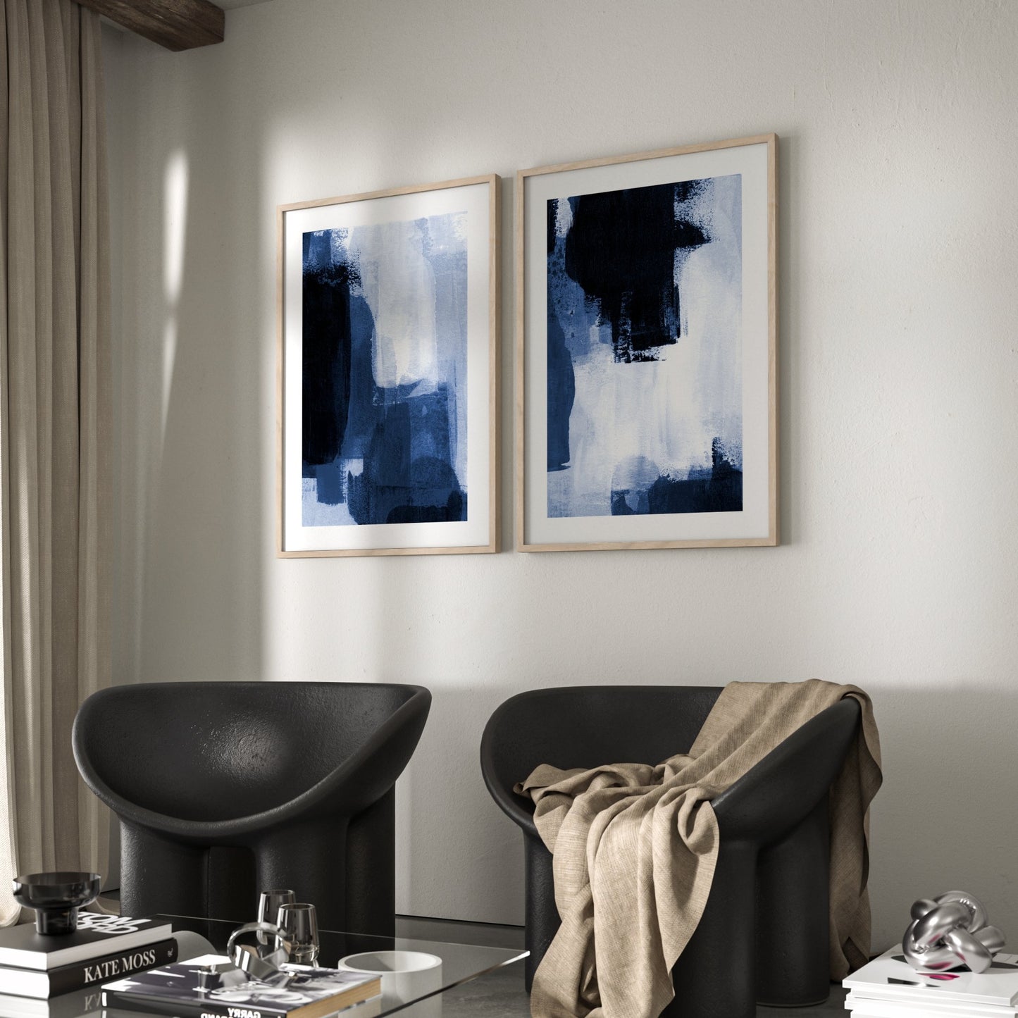 Azura Trio - Blue - AureousHome