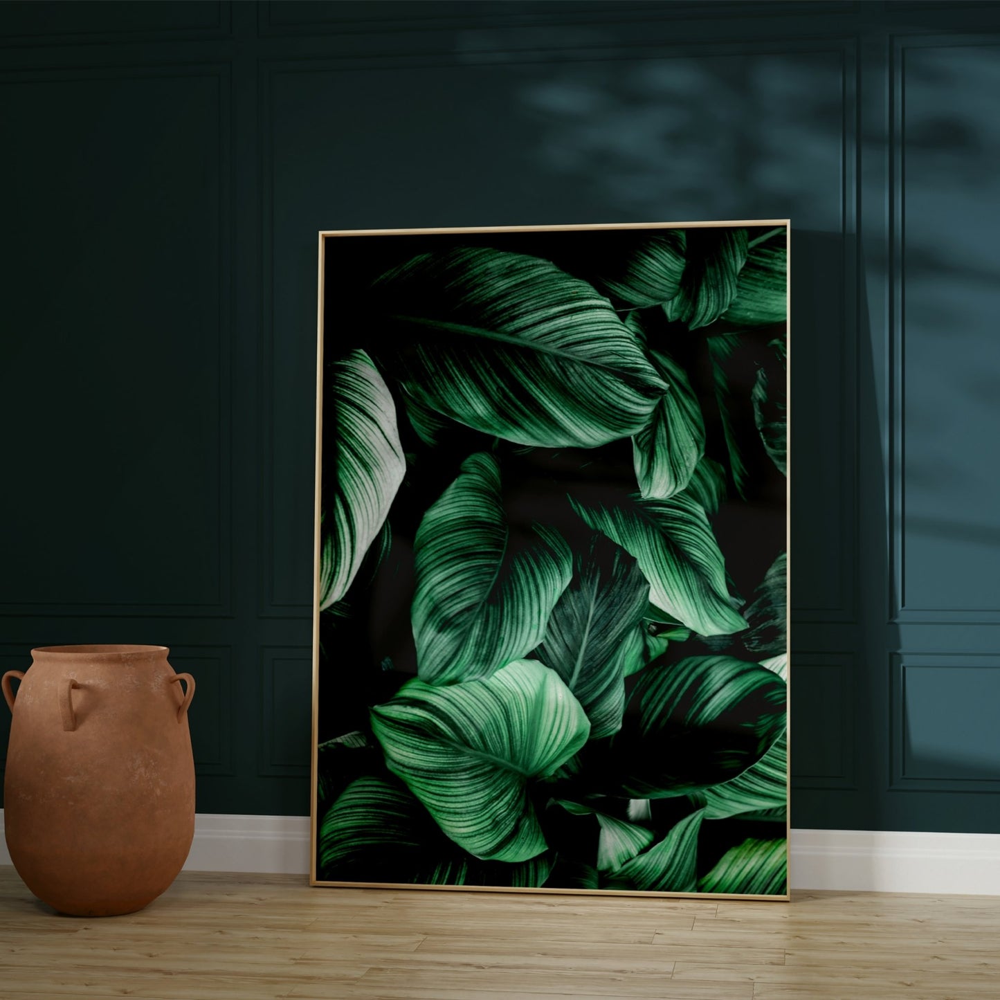 Botanical Flamingo Trio