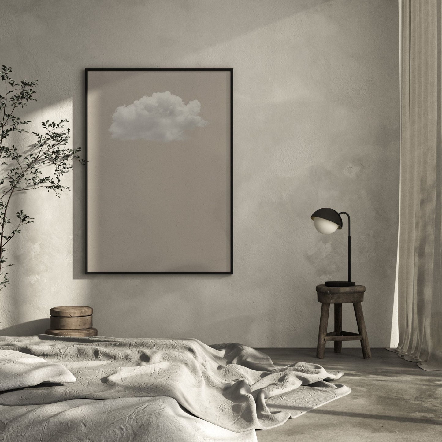 Contemplating - Beige - AureousHome