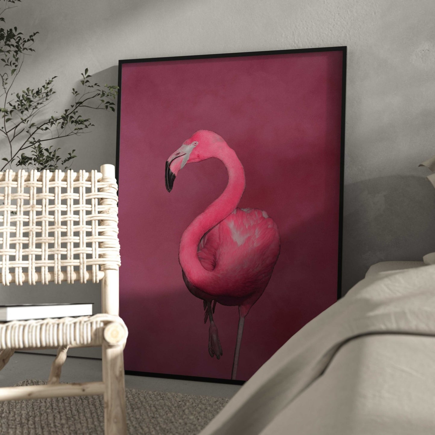 Flamingo - Pink - AureousHome