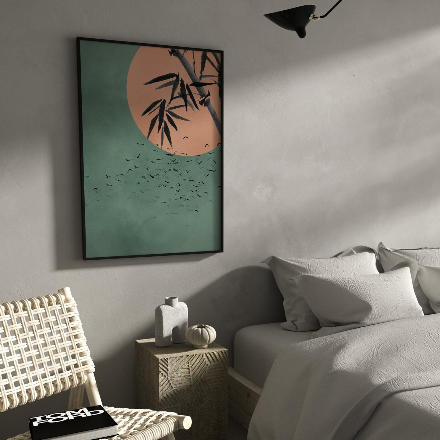 Prosperity - Sage / Orange - AureousHome