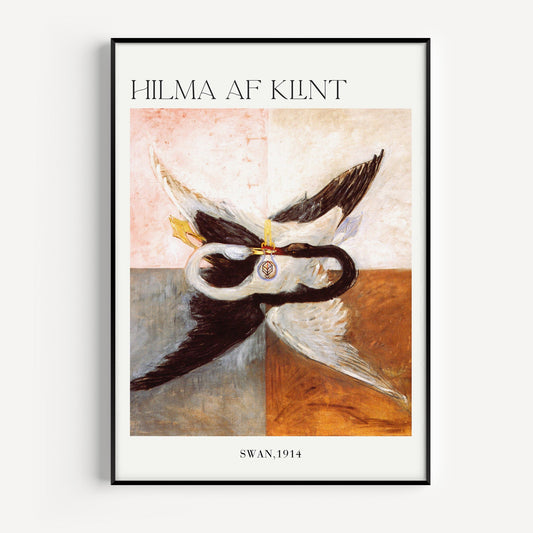 Swan by Hilma AF Klint - AureousHome