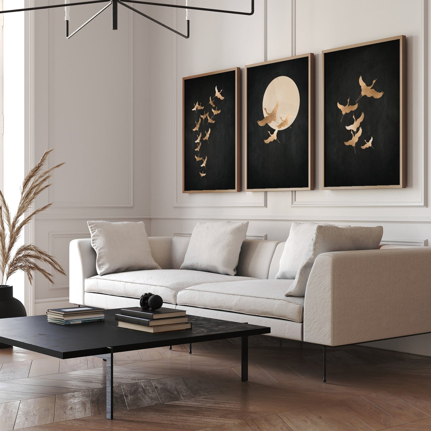 Tsuru Trio - Black - AureousHome