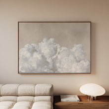 Dream On Framed Canvas Art - Horizontal / Beige