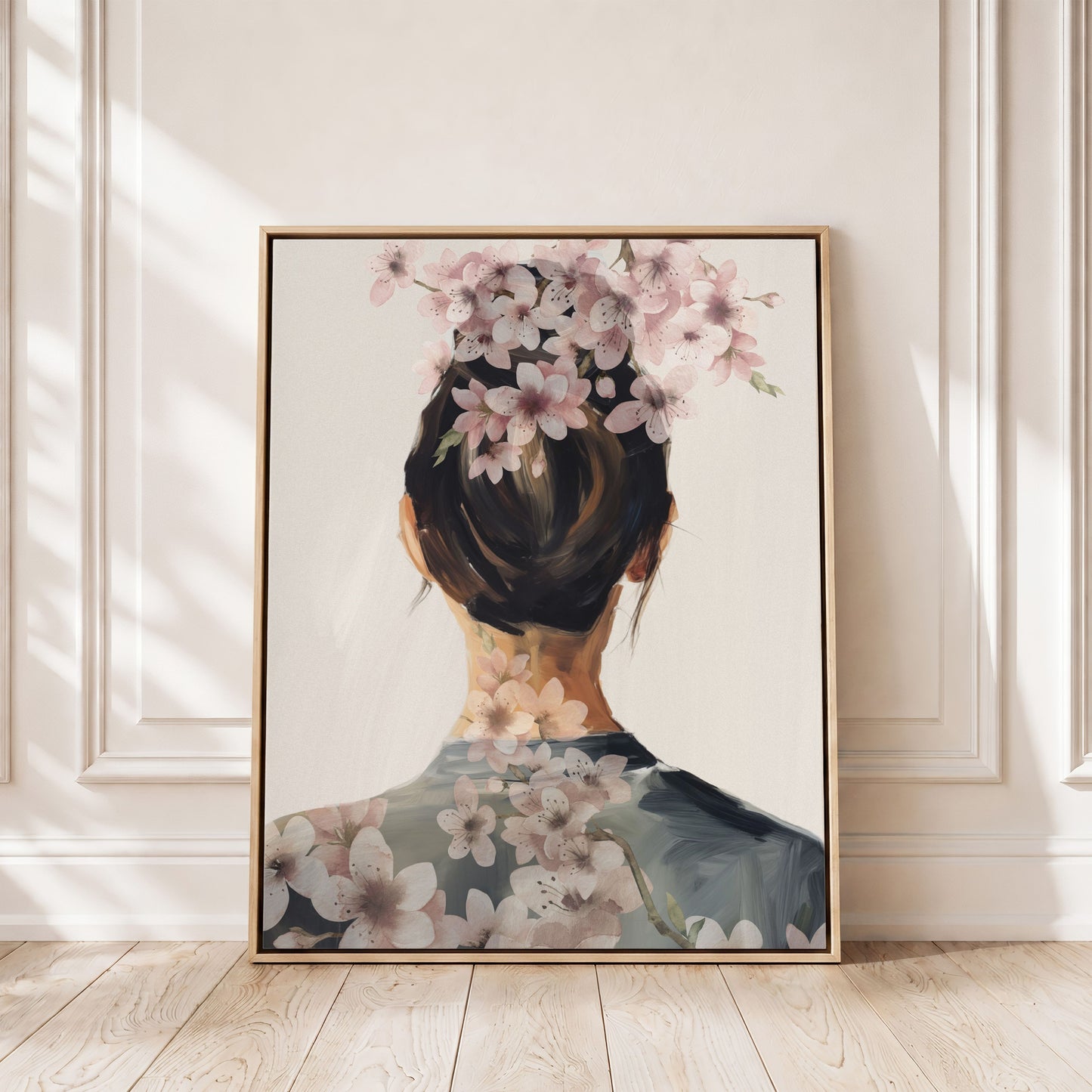 Hanami Framed Canvas