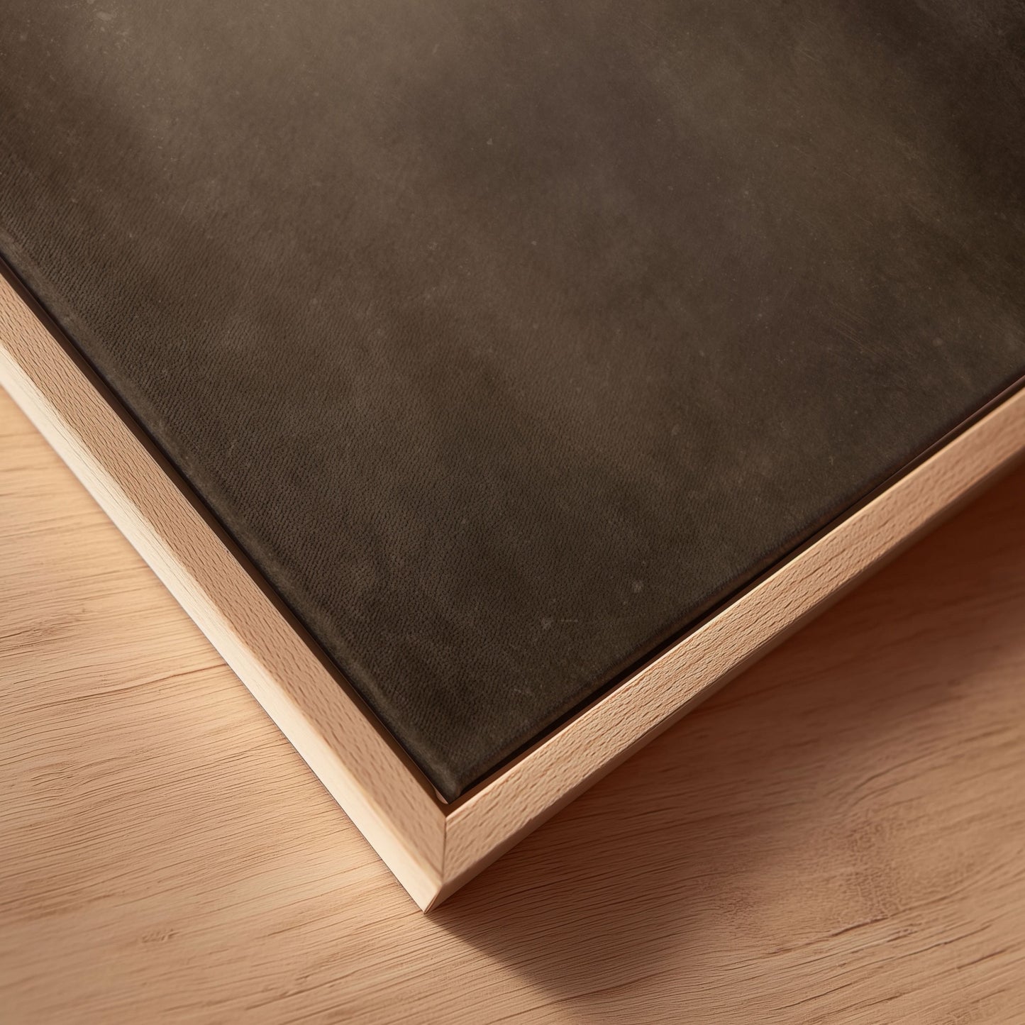Espresso Noir Square Framed Canvas Duo