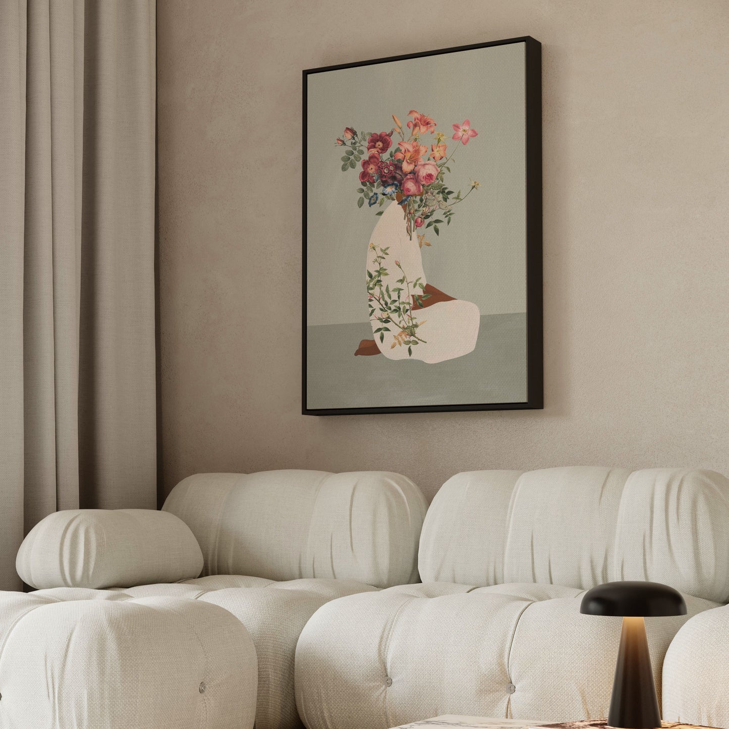 Solenne Framed Canvas