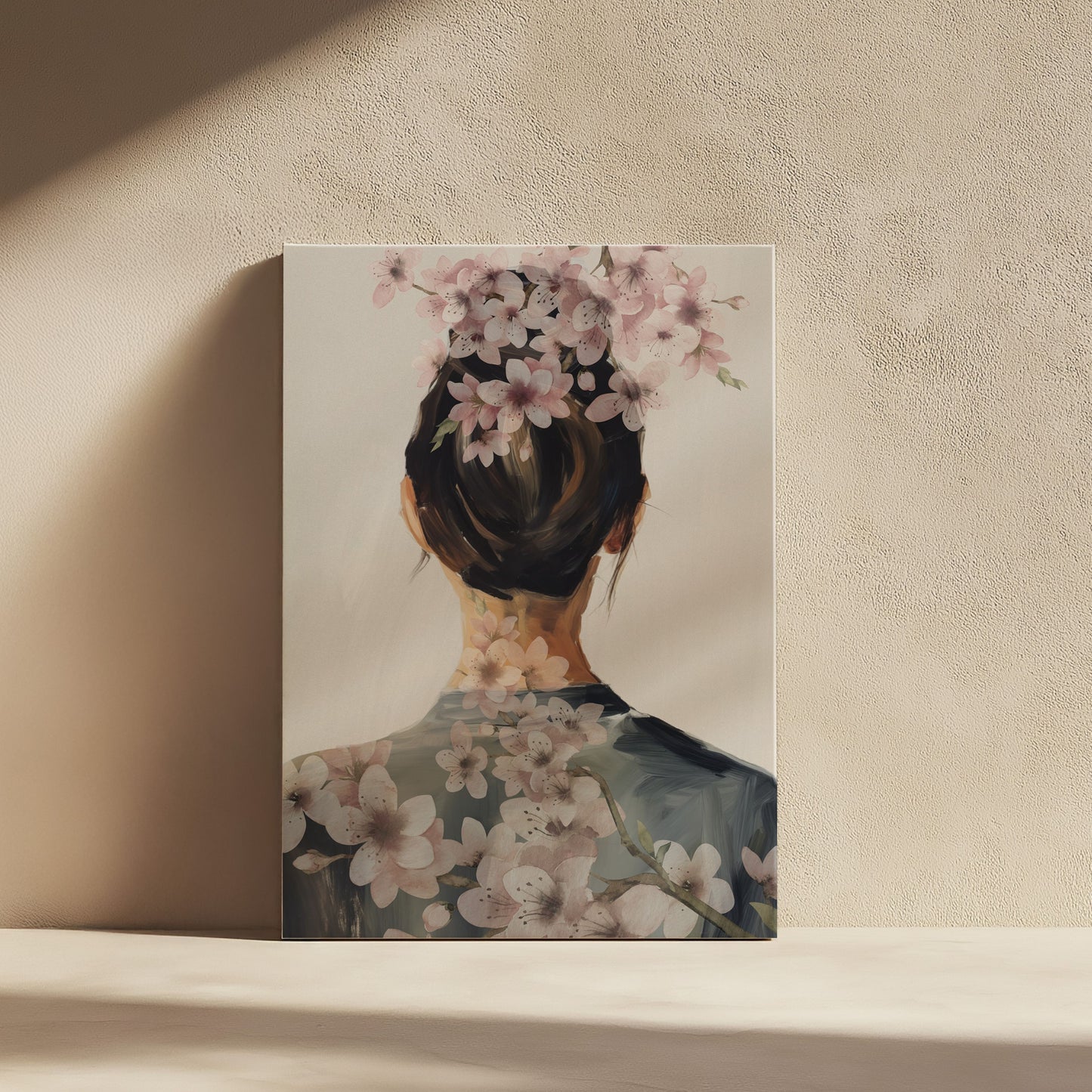 Hanami Framed Canvas