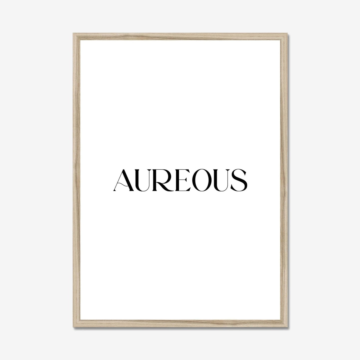 50x70cm Natural Wooden Frame
