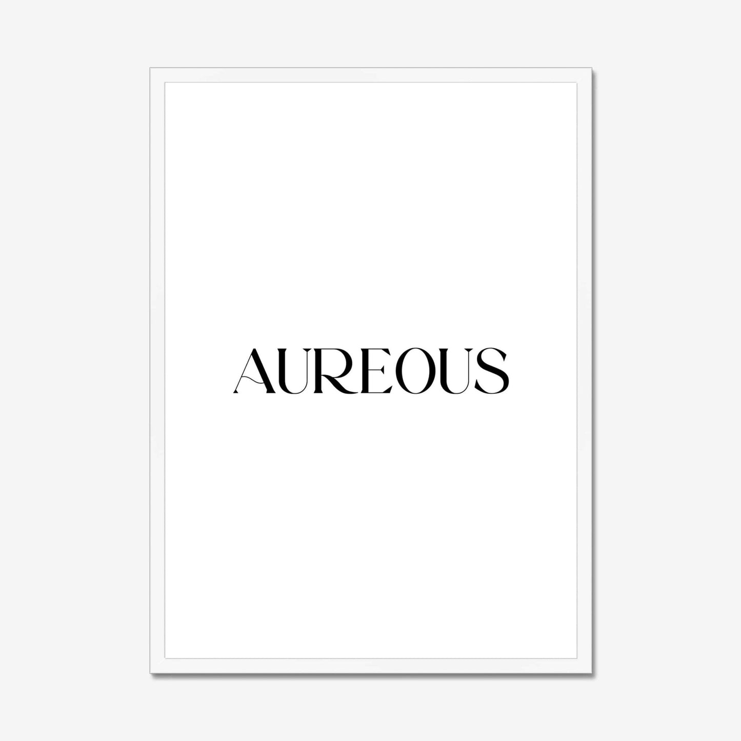50x70cm White Wooden Frame