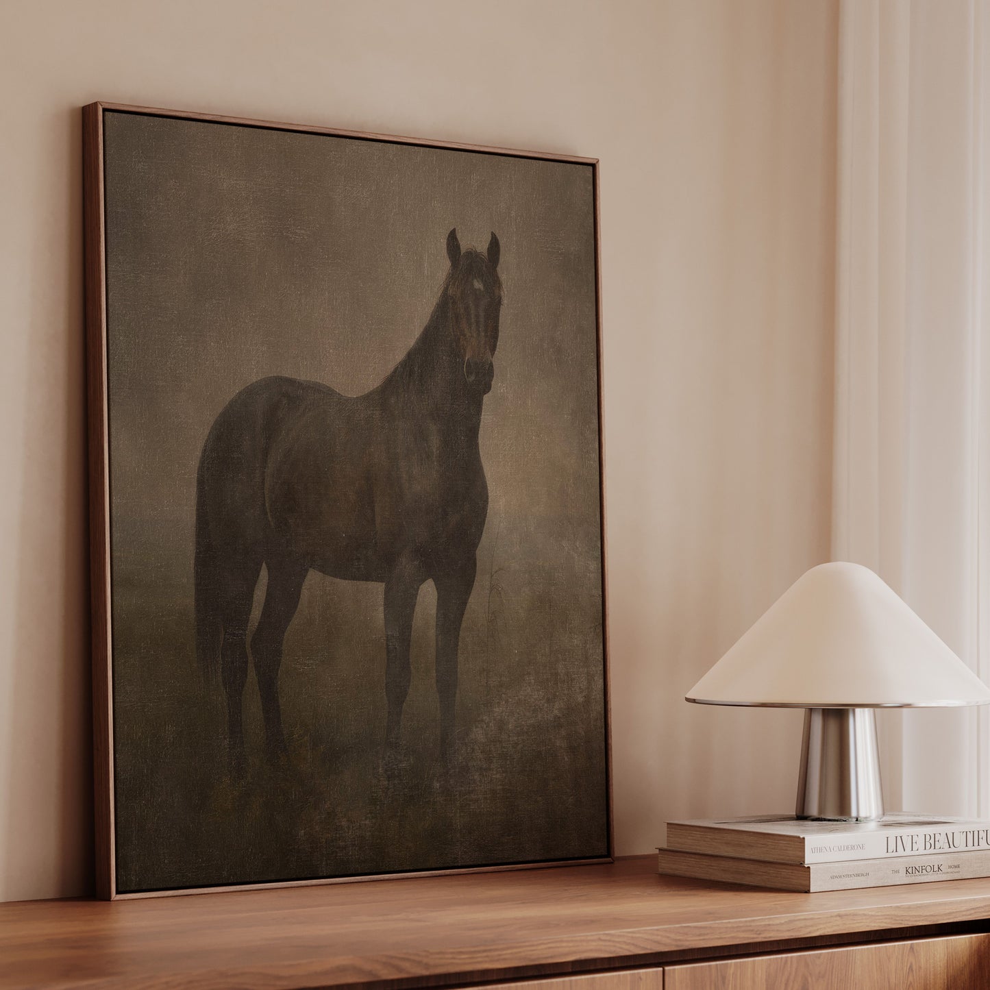 Nocturne Framed Canvas