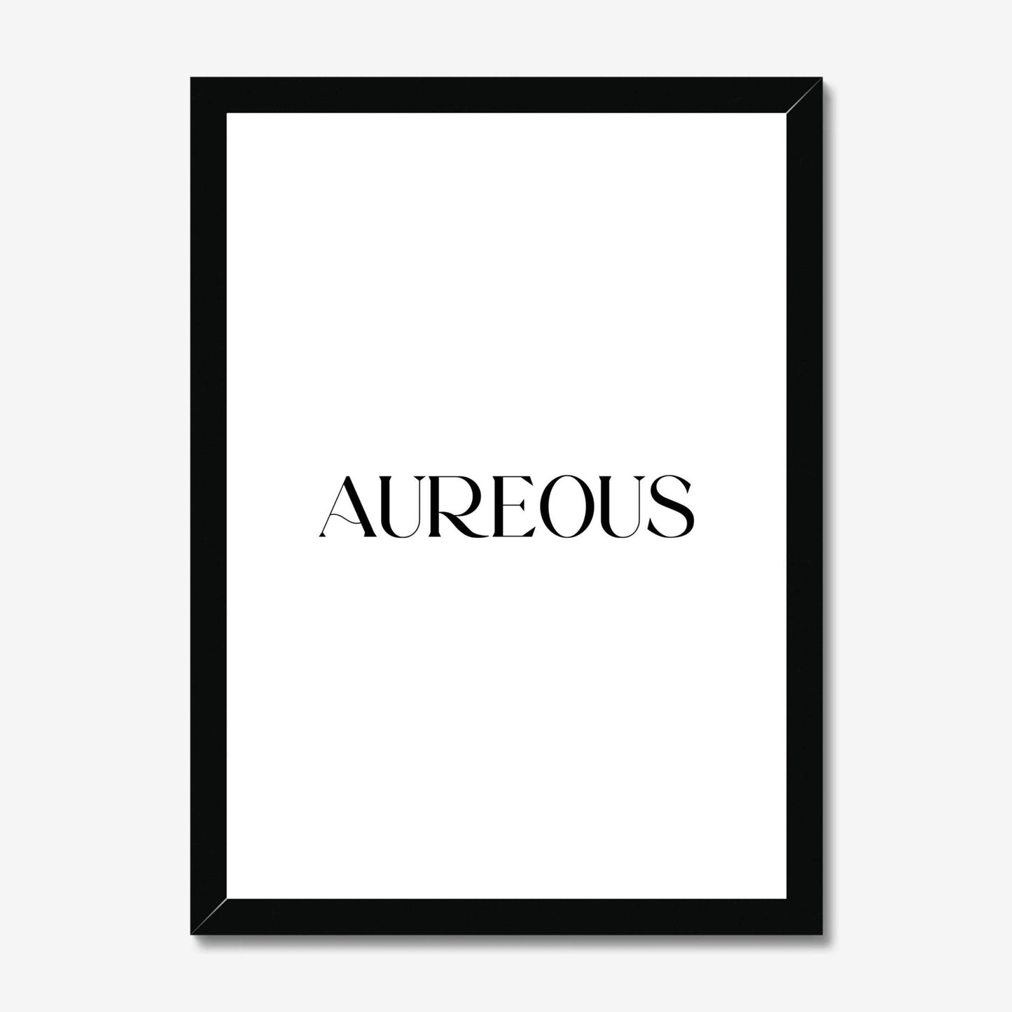 A3 Black Wooden Frame 