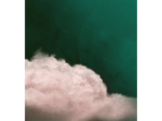 Above The Clouds Duo - Emerald & Blush - AureousHome