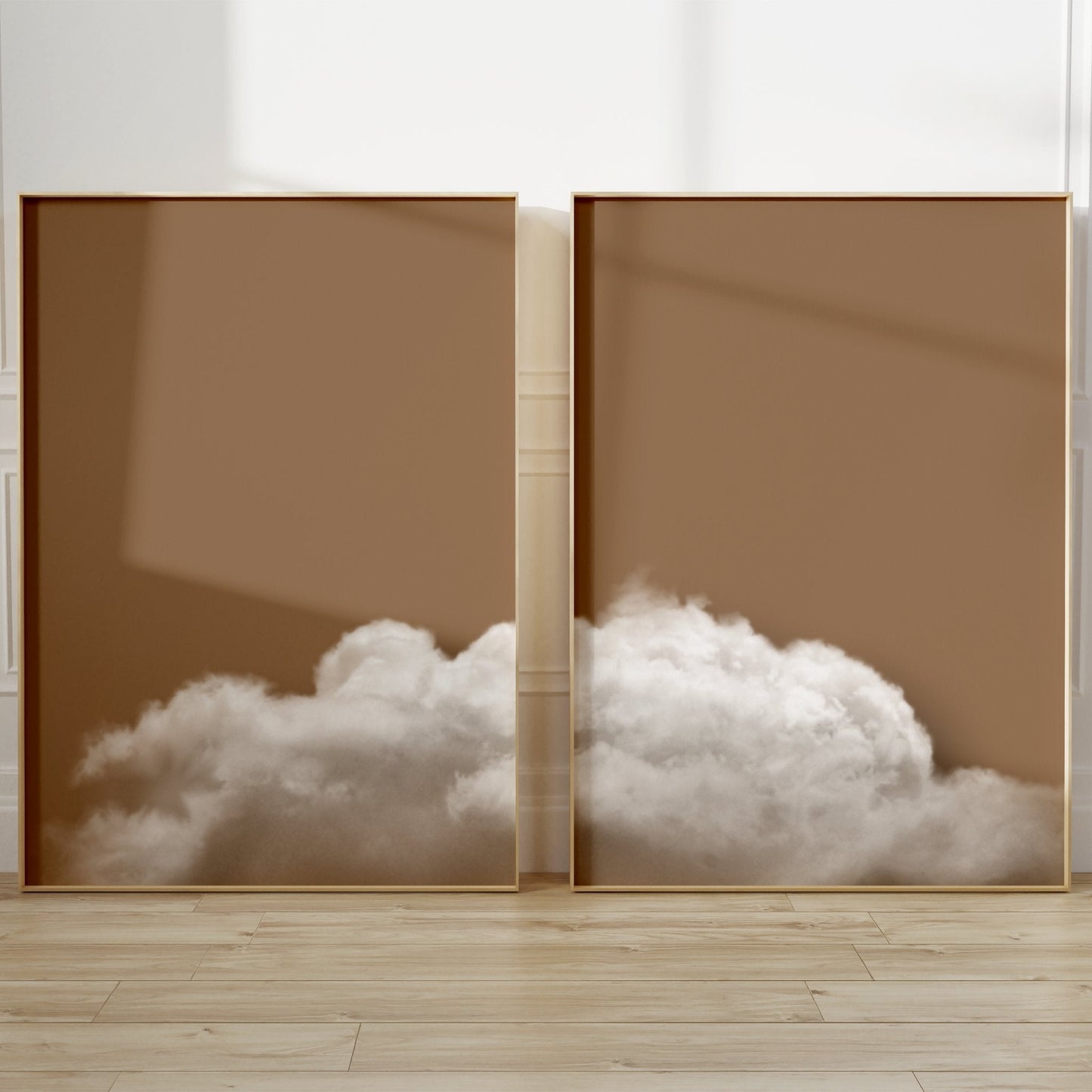 Above The Clouds Duo - Terracotta - AureousHome