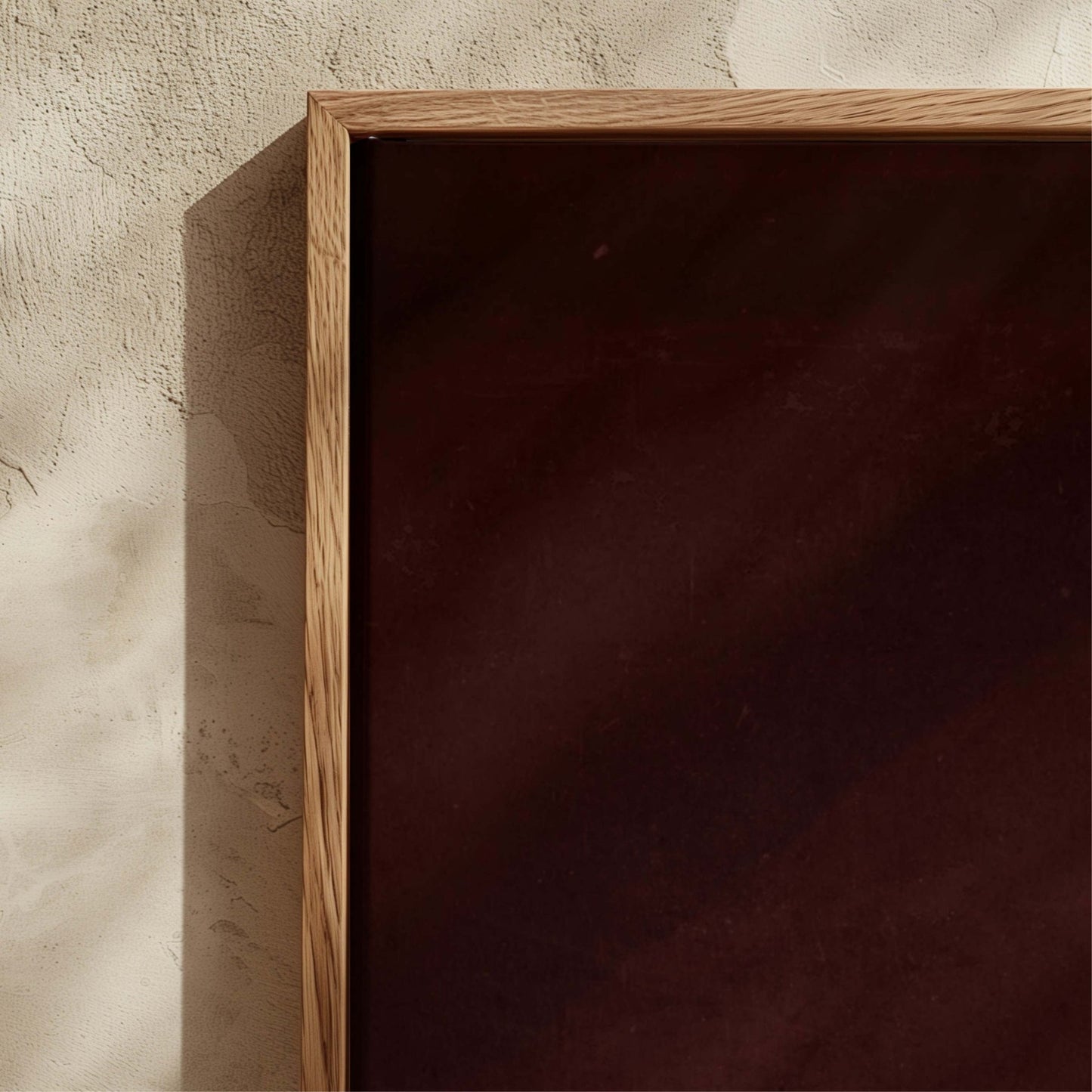 All I Ever Knew, Only You Framed Canvas - Burgundy - AureousHome