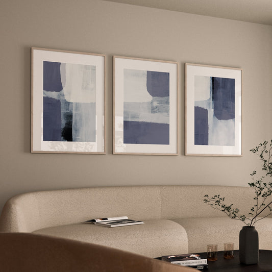 Ambience Trio - Blue - AureousHome