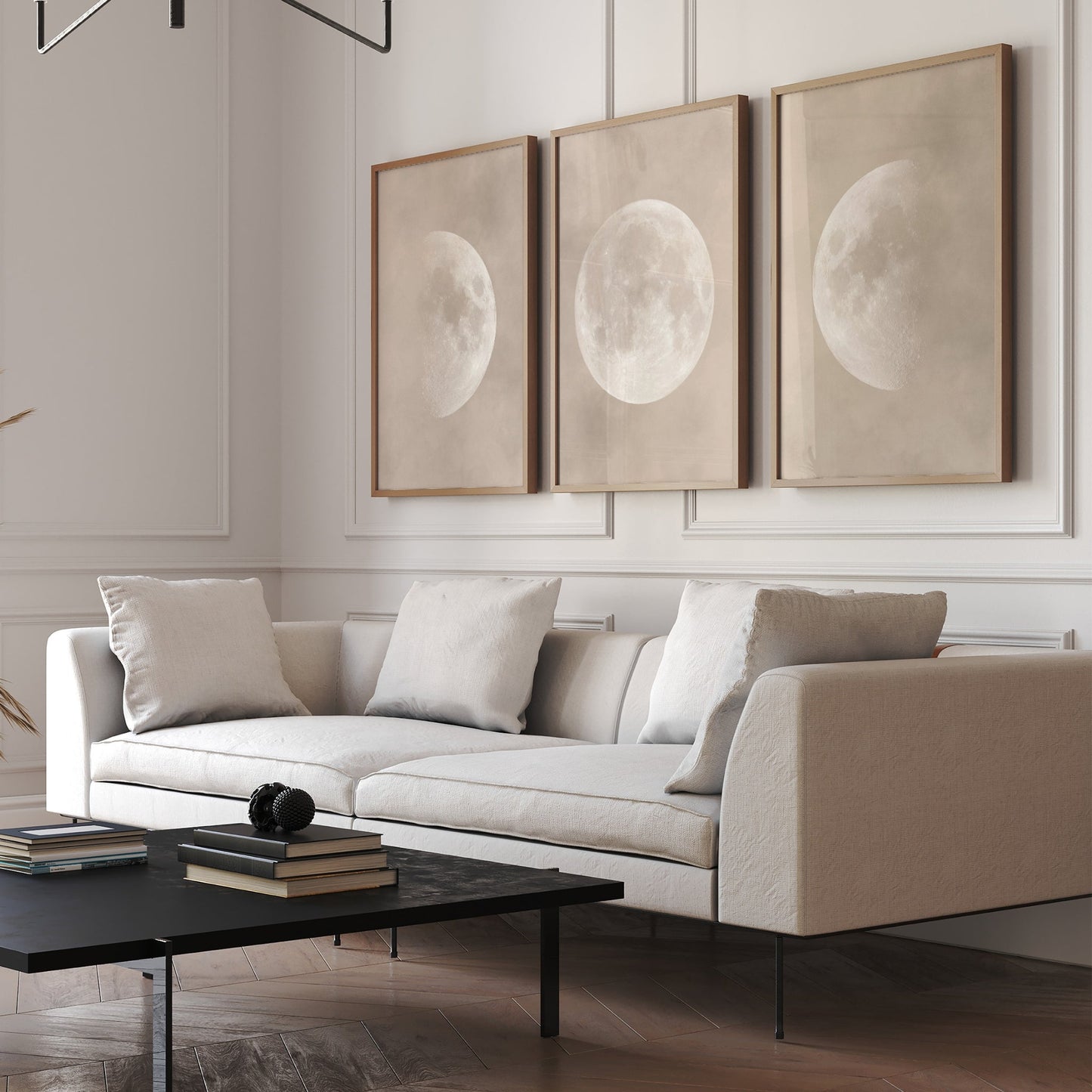 Aruna Trio - Beige - AureousHome