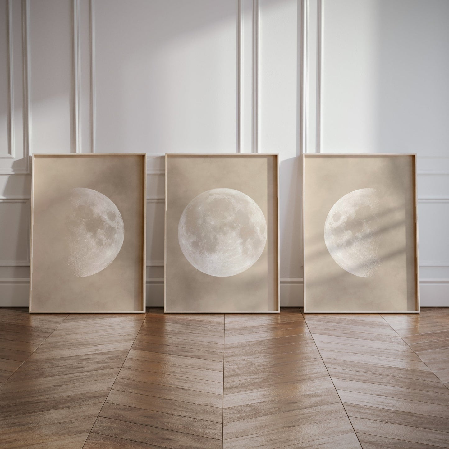 Aruna Trio - Beige - AureousHome