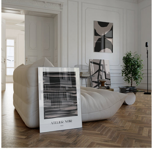 Atelier Noir Trio - Taupe - AureousHome
