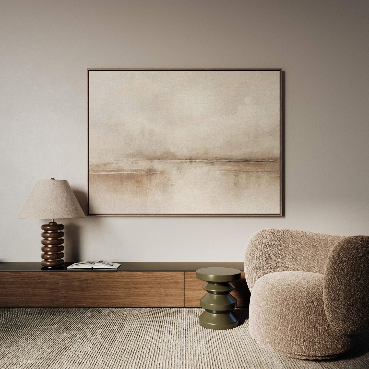 Aurora Framed Canvas - Horizontal - AureousHome