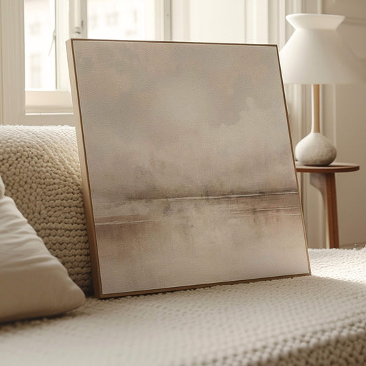 Aurora Square Framed Canvas - AureousHome