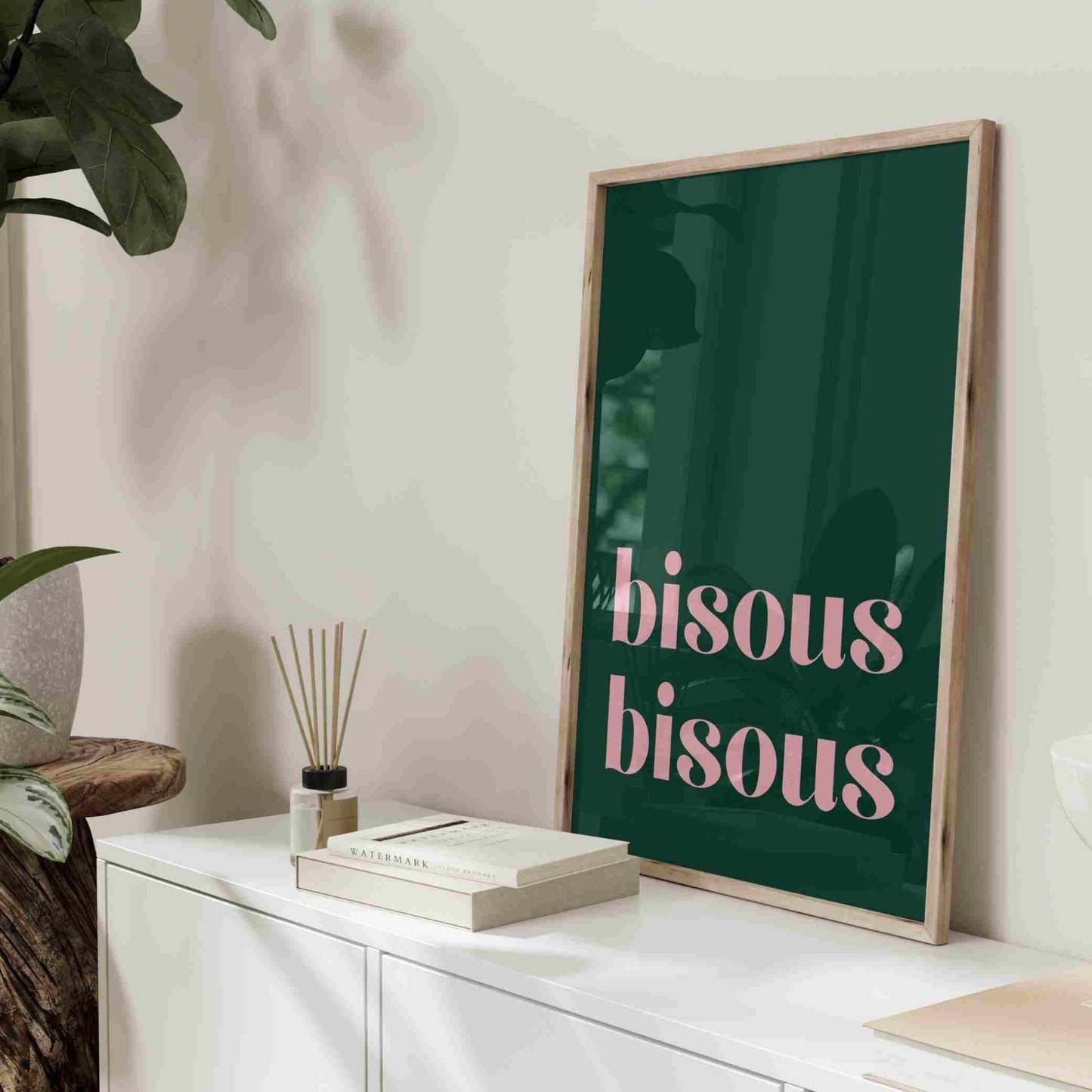 Bisous Bisous - Forest Green - AureousHome
