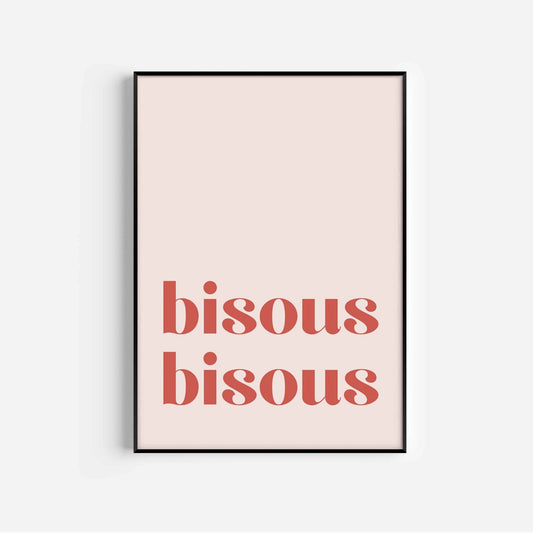 Bisous Bisous - Pink - AureousHome