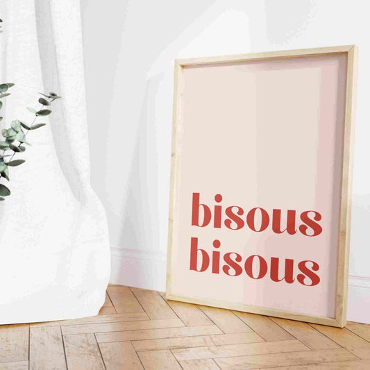 Bisous Bisous - Pink - AureousHome