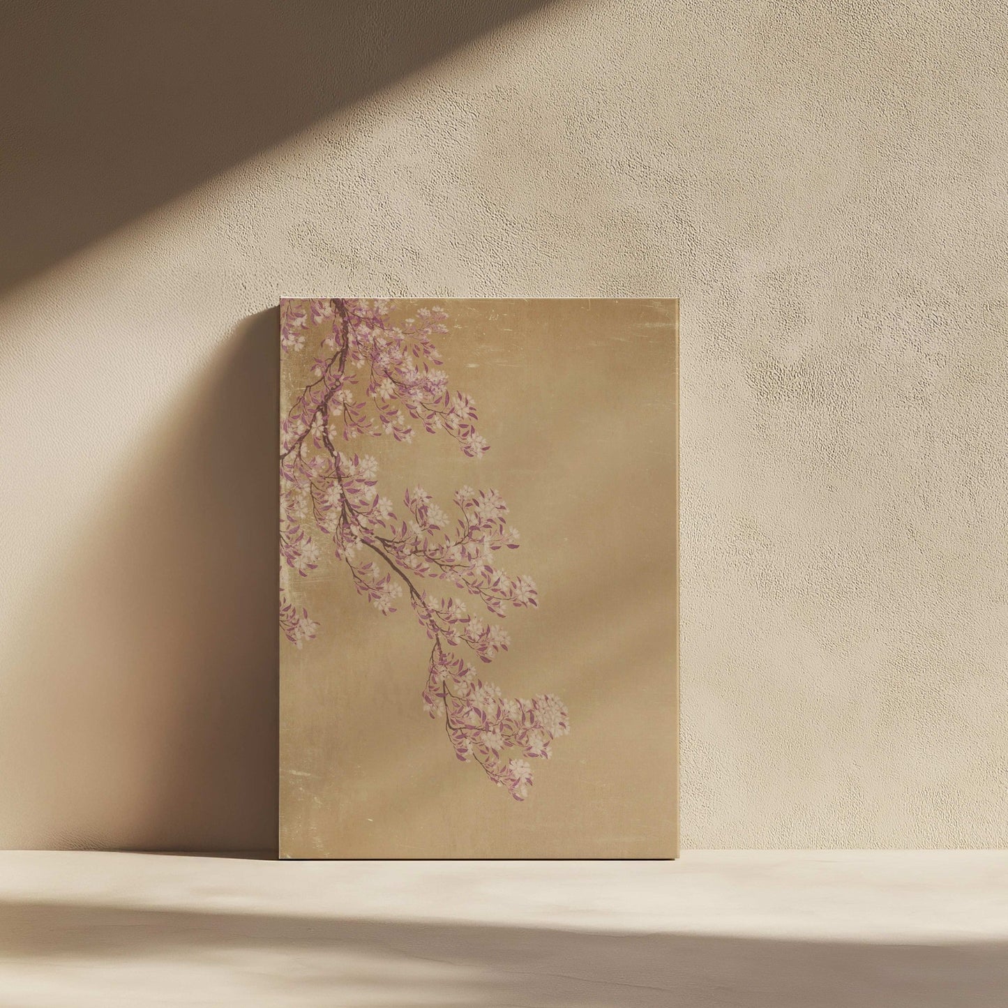 Blossom Framed Canvas - Honey - AureousHome