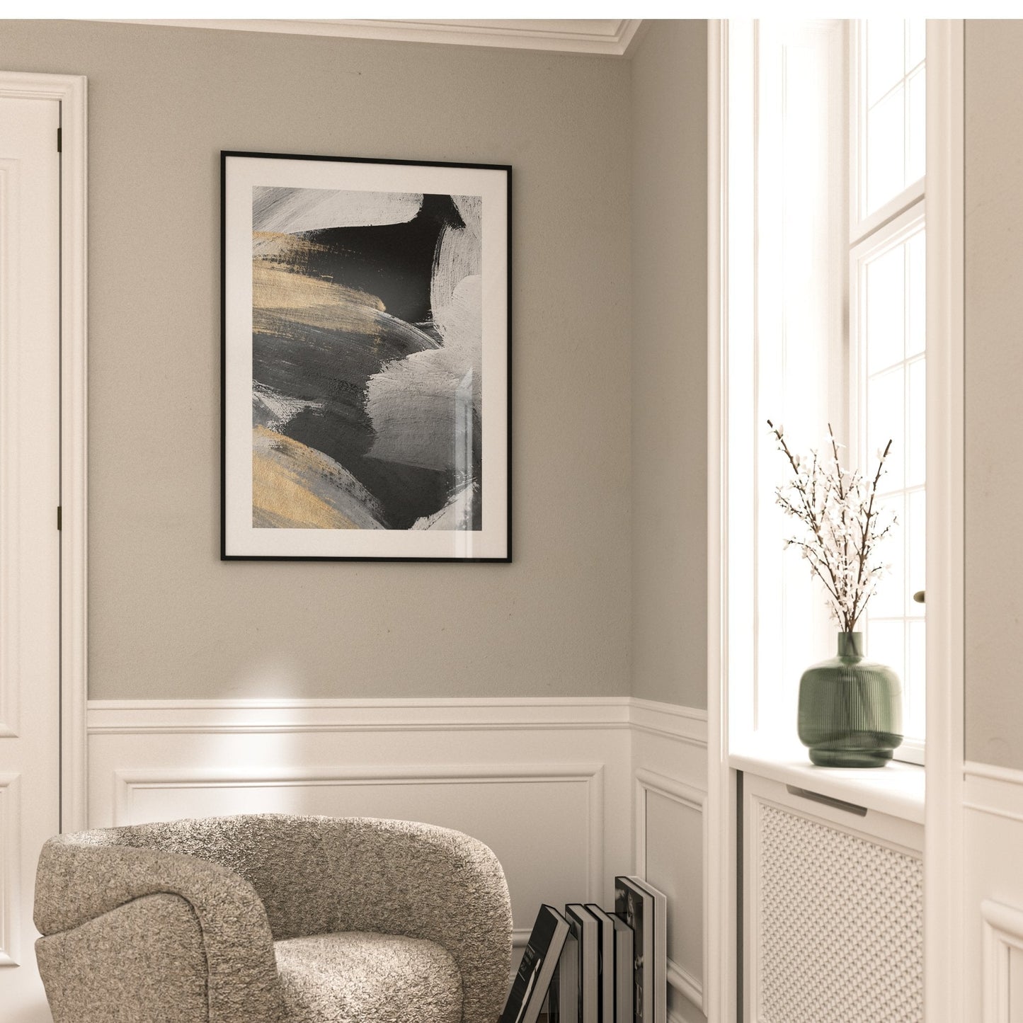 Boreas Trio - Black & Gold - AureousHome