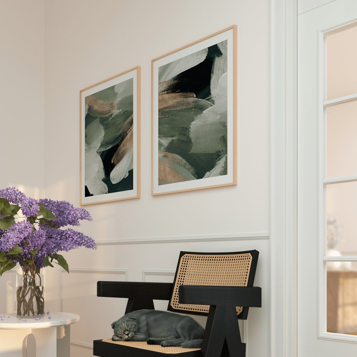 Boreas Trio - Olive & Gold - AureousHome