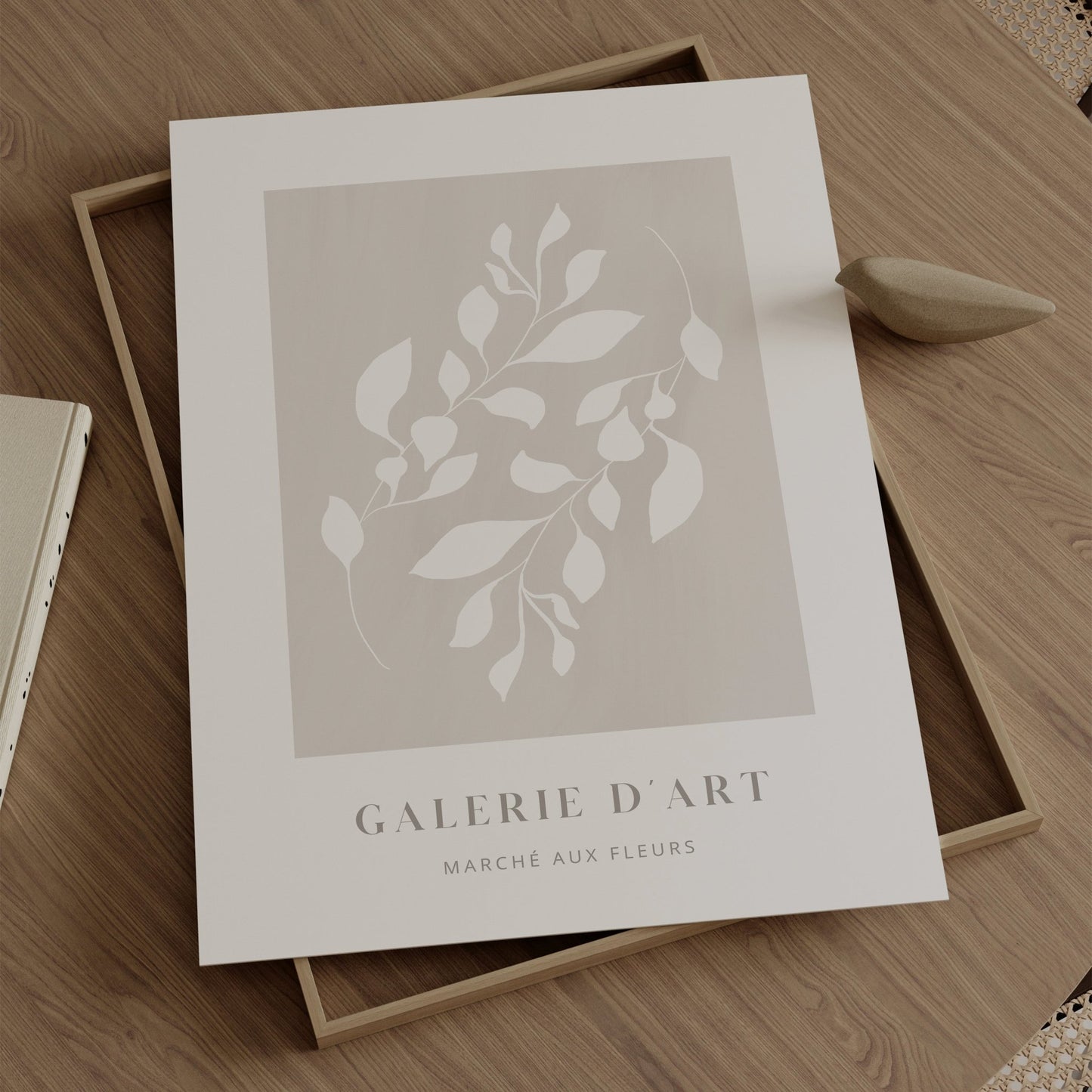 Botanicals Trio - Beige - AureousHome